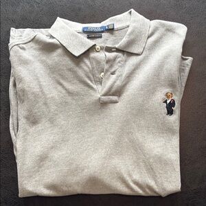 Polo by Ralph Lauren Gray Men's Long Sleeve Shirt
